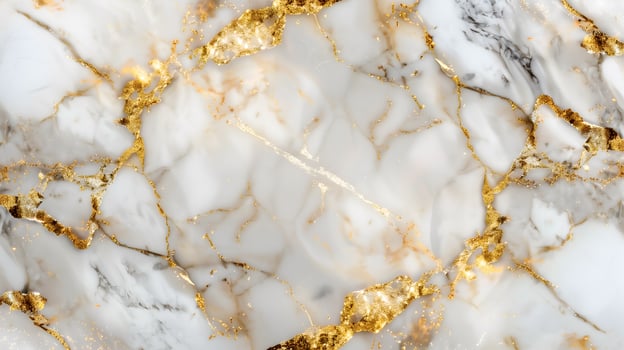 Elegant marble texture with golden veins, perfect for backgrounds and design elements photo