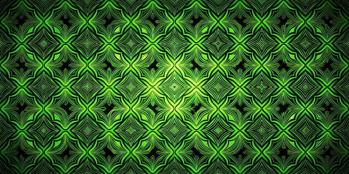 Abstract green and black light pattern with gradient macro photo