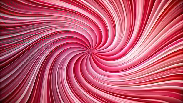 Abstract colorful background with red and pink stripes and swirls photo