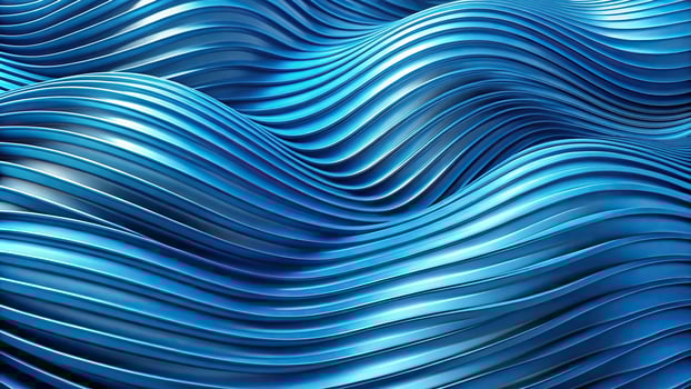 abstract blue wave pattern photo