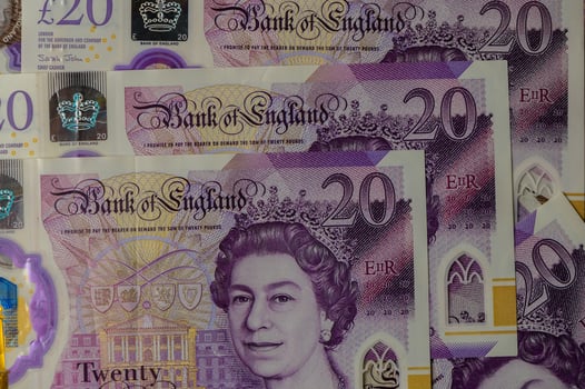 money british pounds sterling gbp closeup 1 photo