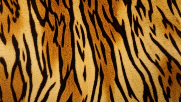 tiger skin pattern with texture as background. photo
