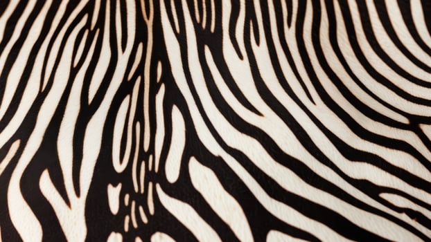 Zebra skin pattern with texture as background. photo