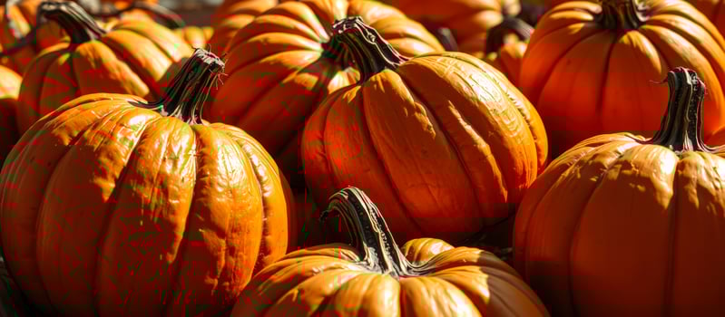 Close-up of Pumpkins photo