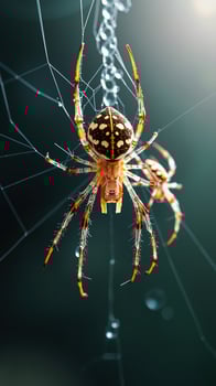 Spider In Its Web photo