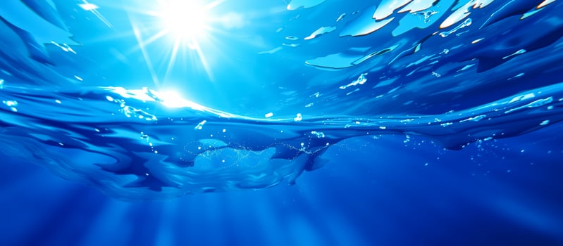 Underwater Sunlight water photo