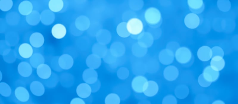 Abstract Blue Bokeh Background photo