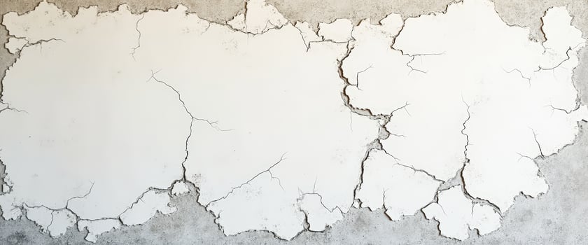 Cracked White Wall Texture photo