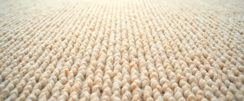 Closeup of Cream-Colored Woven Fabric photo