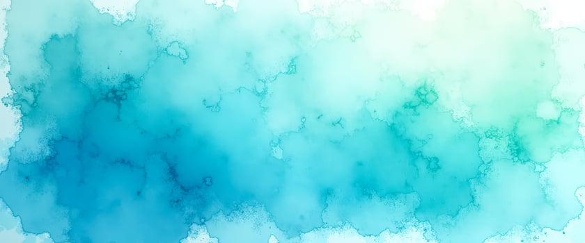 Abstract Watercolor Background in Blue and Green Hues photo