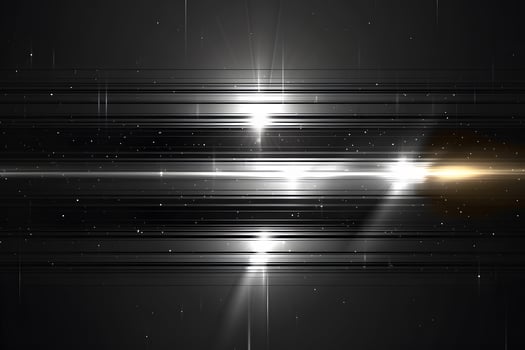 Futuristic Cosmic Rays and Starfield - Abstract Digital Art for Sci-Fi Design photo