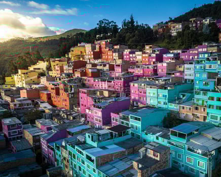 The Power of Vibrant Bright Colors photo
