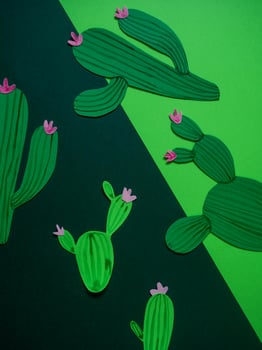 Abstract expressionism Viva Mexico photo