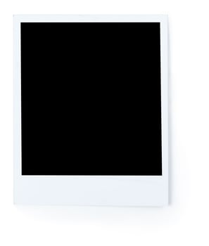 photo frame isolated on white