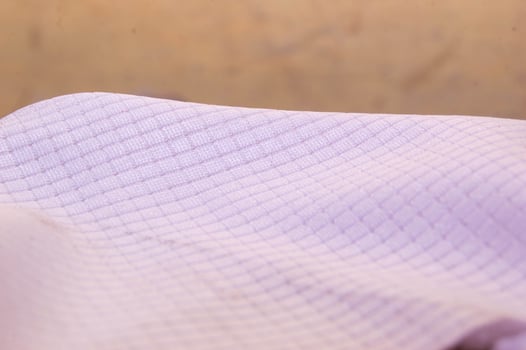 dry fit jersey fabric with motifs inside and out. photo