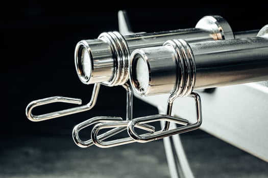 Weight lock,bar clamp, equipment for sports gym photo