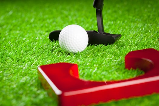 Mini golf equipment photo