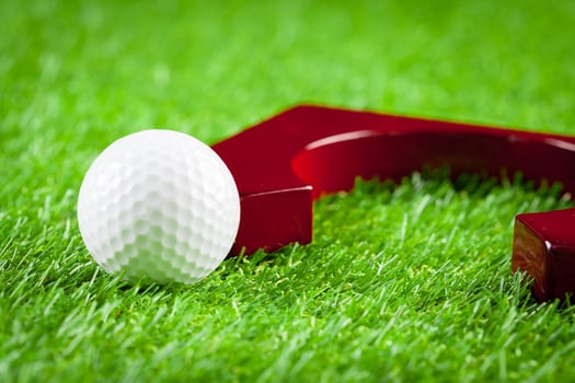 Mini golf equipment photo