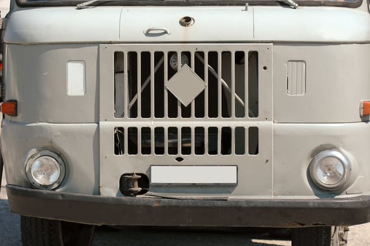 Old gray truck photo