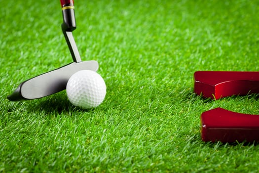 Mini golf equipment photo