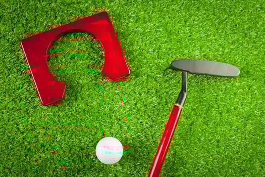 Mini golf equipment photo