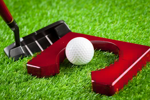 Mini golf equipment photo