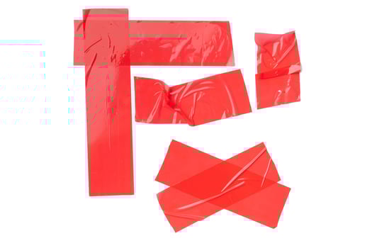 adhesive tape on white background photo
