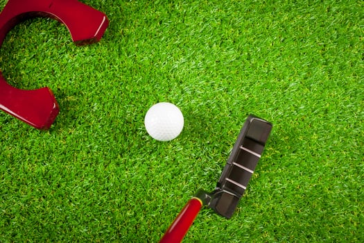 Mini golf equipment photo