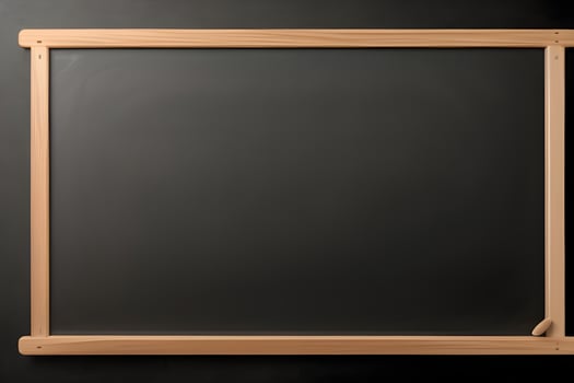 Isolated Blackboard on White Background illustration photo