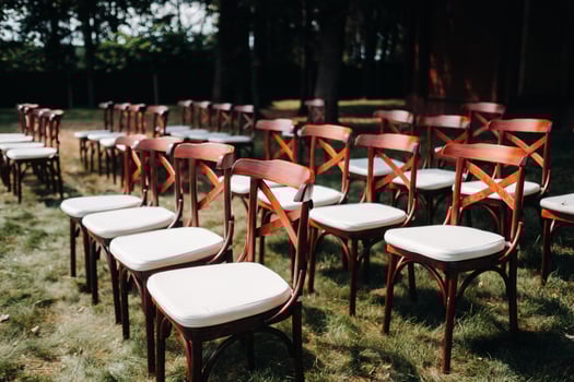 Beautiful Wedding Chairs, Wedding Dinner Table Decor photo