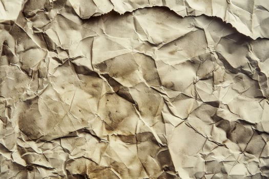 Crumpled paper texture. Abstract background. photo