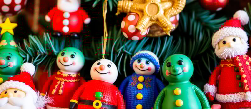 Christmas Ornaments Close Up photo
