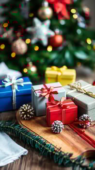 Christmas Gifts Under the Tree photo