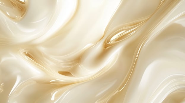White serum texture creamy liquid moisturizer smear gel background photo