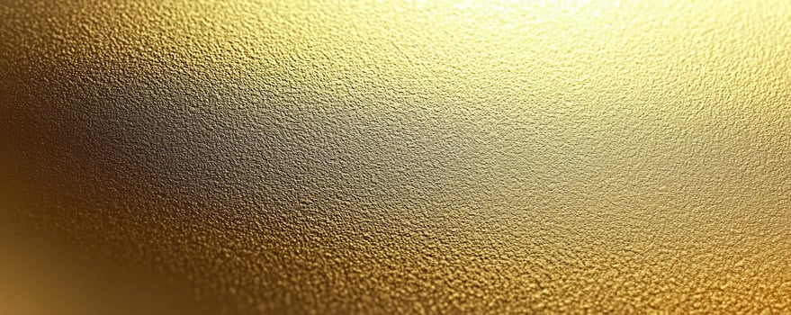 A stunning golden texture background with a smooth, reflective surface. photo