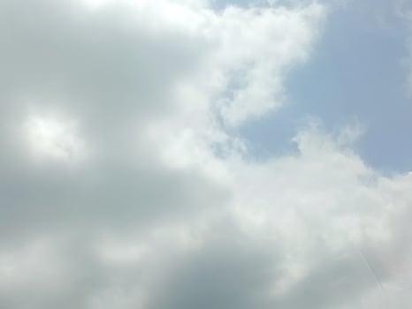 background photo of sky and clouds in the afternoon
