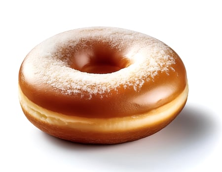 doughnut Isolated on white background photo