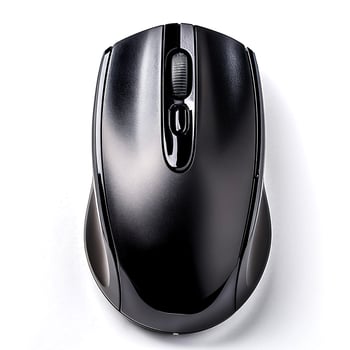computer mouse isolated on white background photo