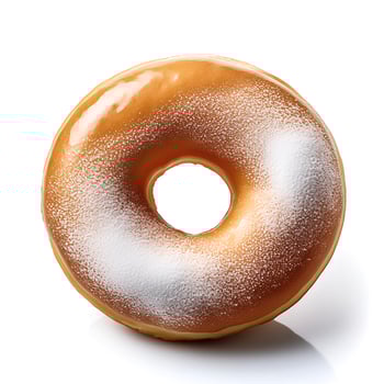 doughnut Isolated on white background photo