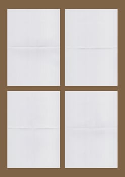 receipt or note paper pasted on a black background photo