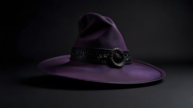 Pointed Magic Magical Purple Wizard Witch Hat costume photo