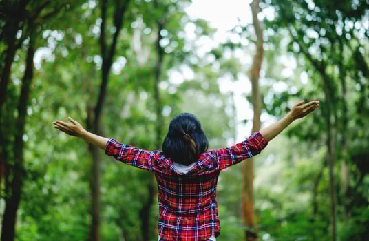 Living freely and being happy every day, smiling and being happy, being optimistic. photo