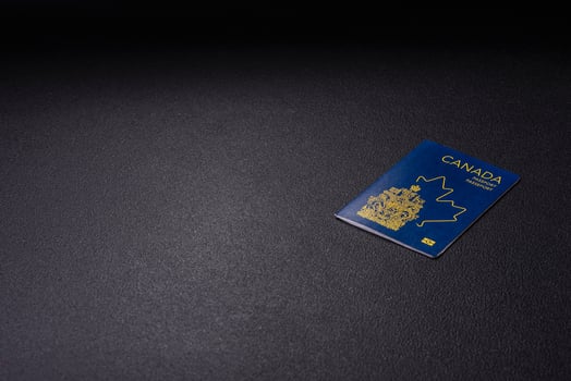 International passport of a citizen of Canada photo