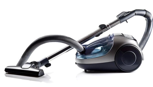 vacuum cleaner isolated on white background photo