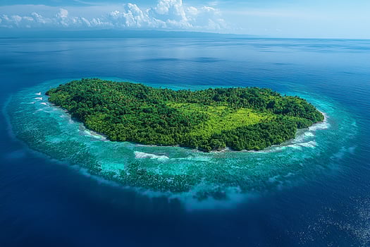 Bastimentos Island Panama top view photo
