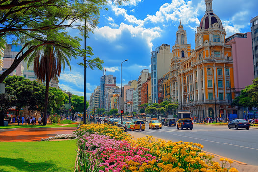 Buenos Aires Argentina city is beautiful tourist place photo