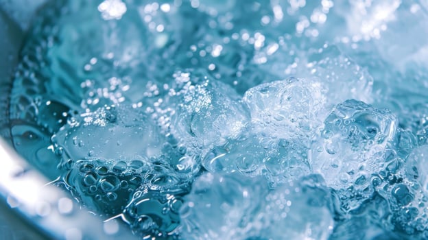 Taking the plunge into an ice bath has been linked to improvements in immune function and circulation photo