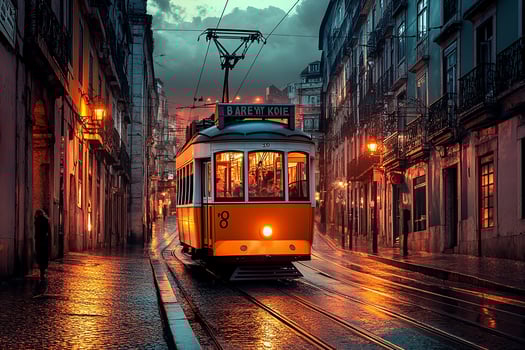 Lisbon Portugal is the beautiful tourist place beautiful background photo