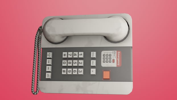 office telephone with different different background photo