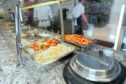 Assorted Dishes Served at a Catered Buffet During a Daytime Event photo
